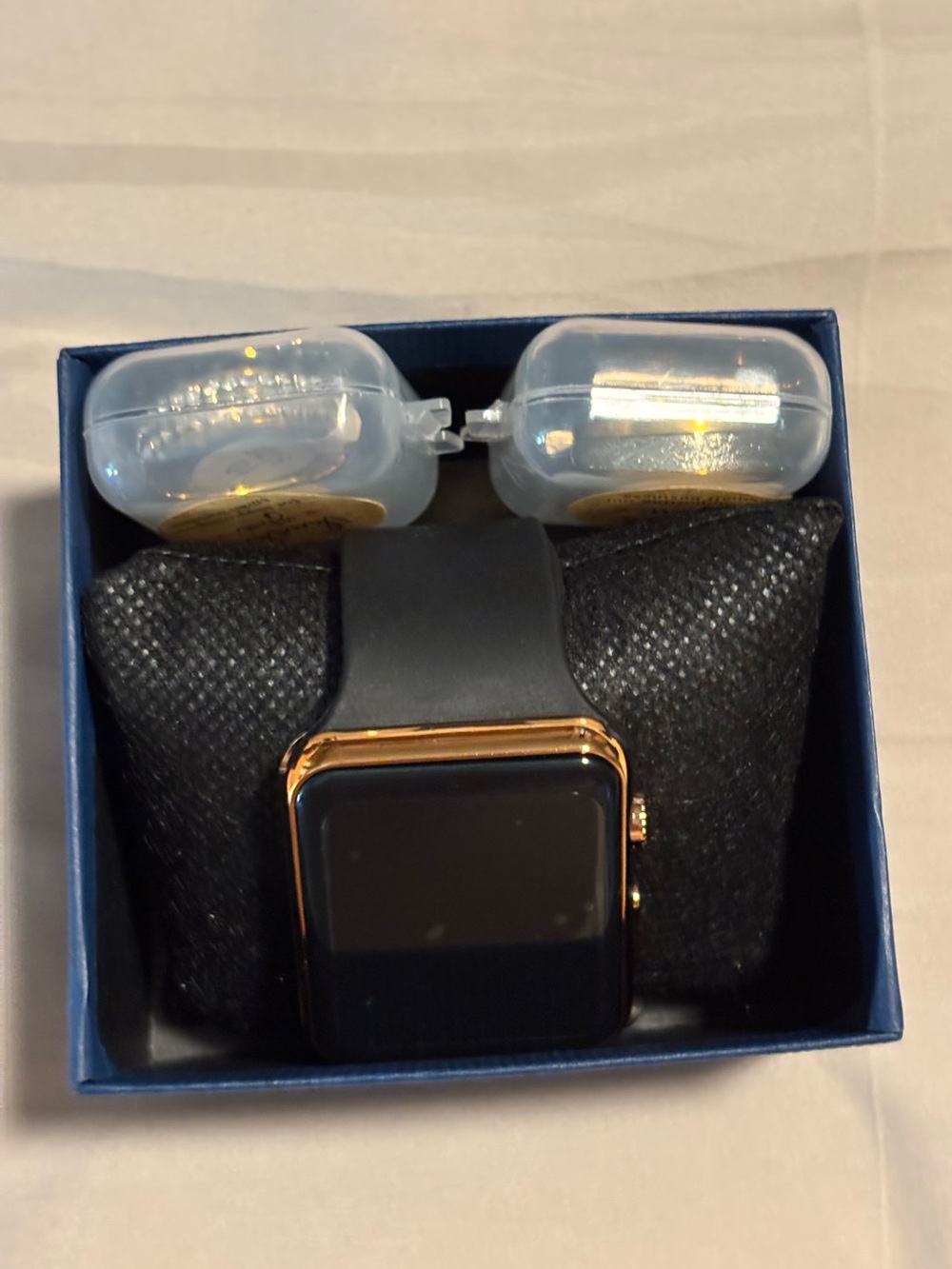 Men’s Black Sleek Watch Rings Are Sz. 10 And 11,Watch Digital Not A Smart Watch